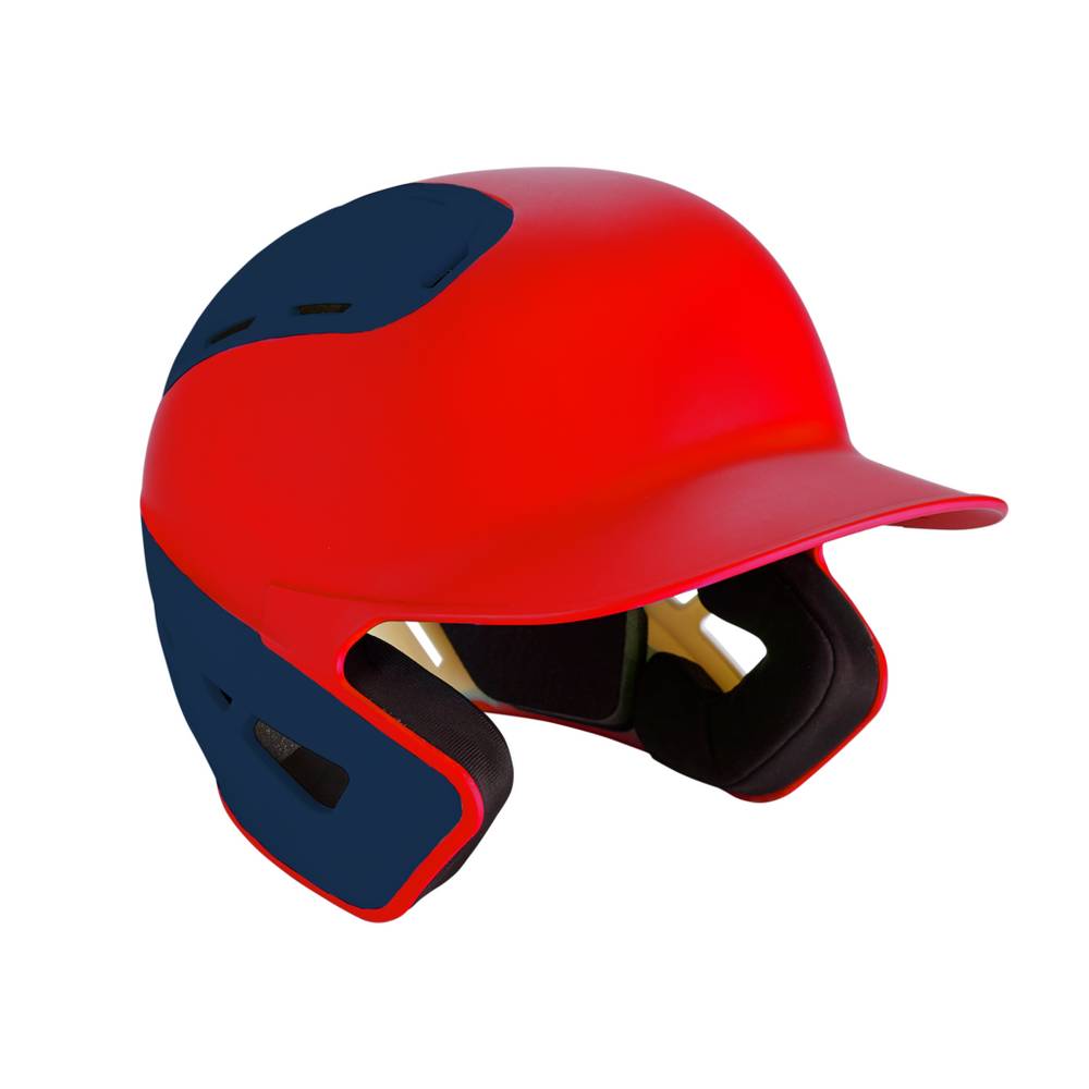 Mizuno Men's B6 Baseball Batting Helmet Red/Navy (380385-NLV)